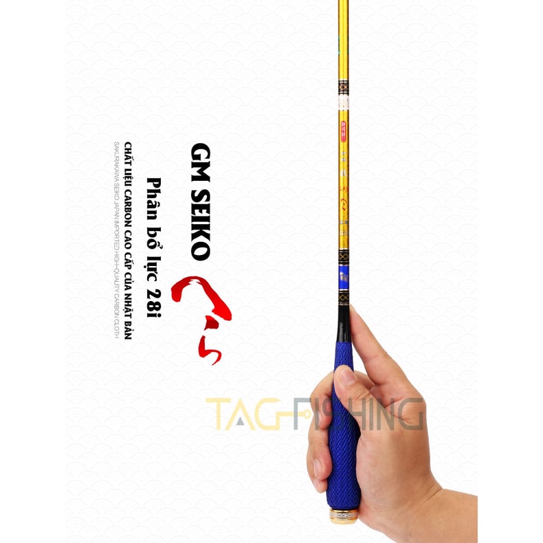 Cần Câu Tay Gama Seiko Tinh Hoa Diếc