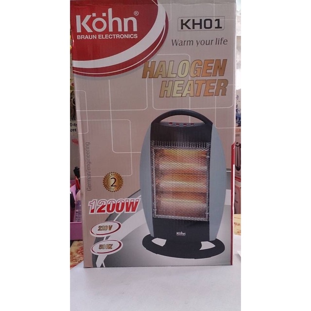 Đèn sưởi Halogen 3 bóng KOHN KH01