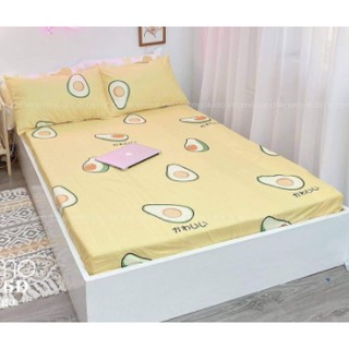 Ga Trải Giường Bọc Đệm,Drap 1m4x2m đệm dày 15cm nhiều mẫu