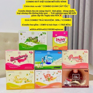 Combo hủy mỡ emodetox và ollyherb
