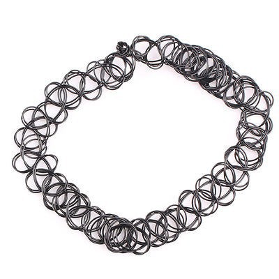 flowersqueen Vòng cổ choker co dãn phong cách Retro Gothic