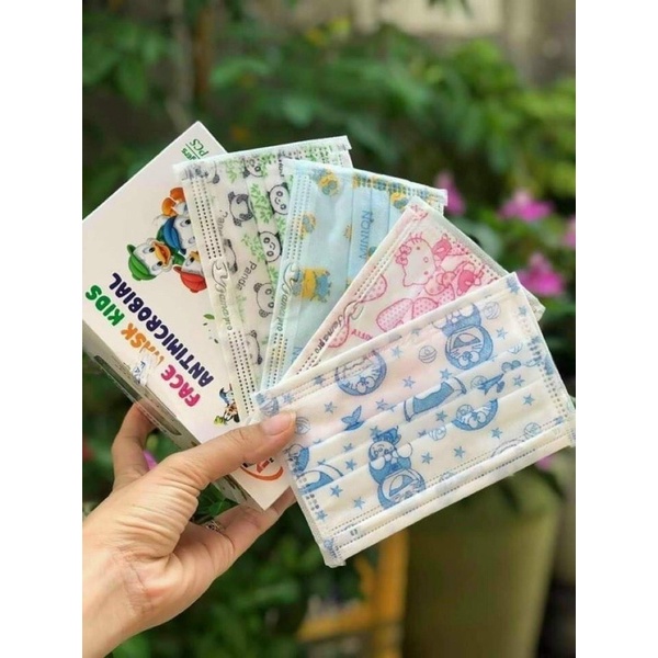 Khẩu trang y tế trẻ em hàng chính hãng farmapro