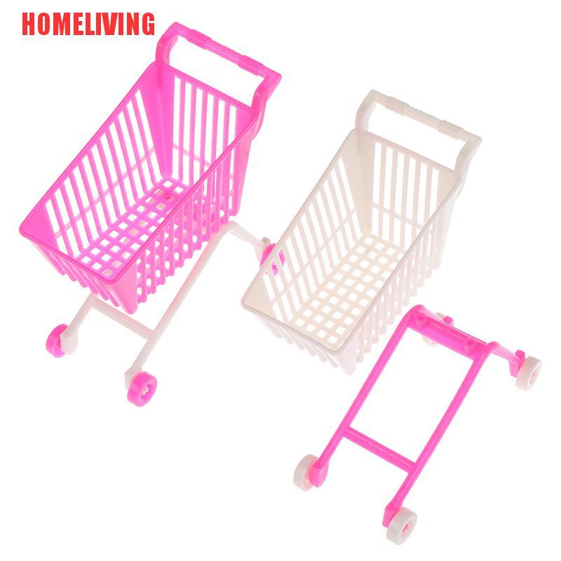 1 Mô Hình Xe Đẩy Mua Sắm Mini Đồ Chơi Dành Cho Trẻ Em