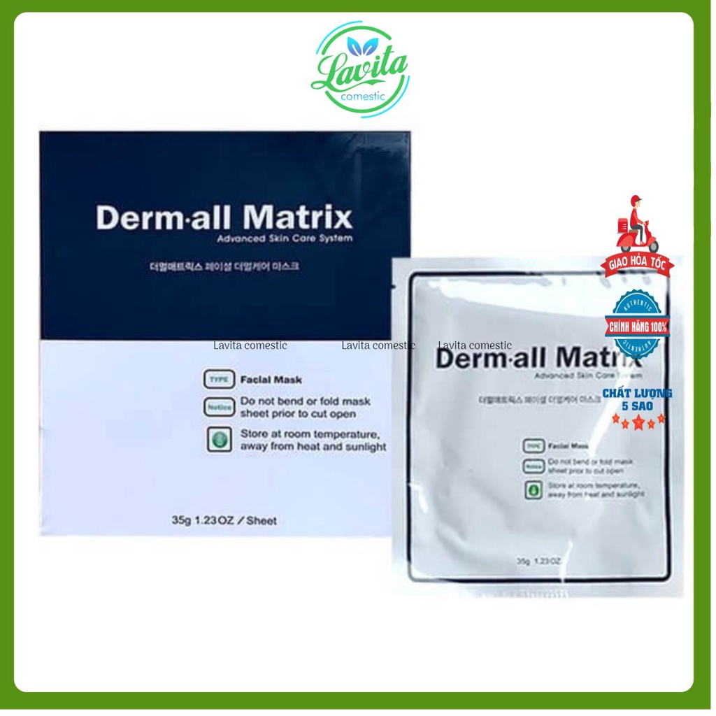 Derm all Matrix / Mặt nạ thạch Derm all Matrix [Bill Duty Free]