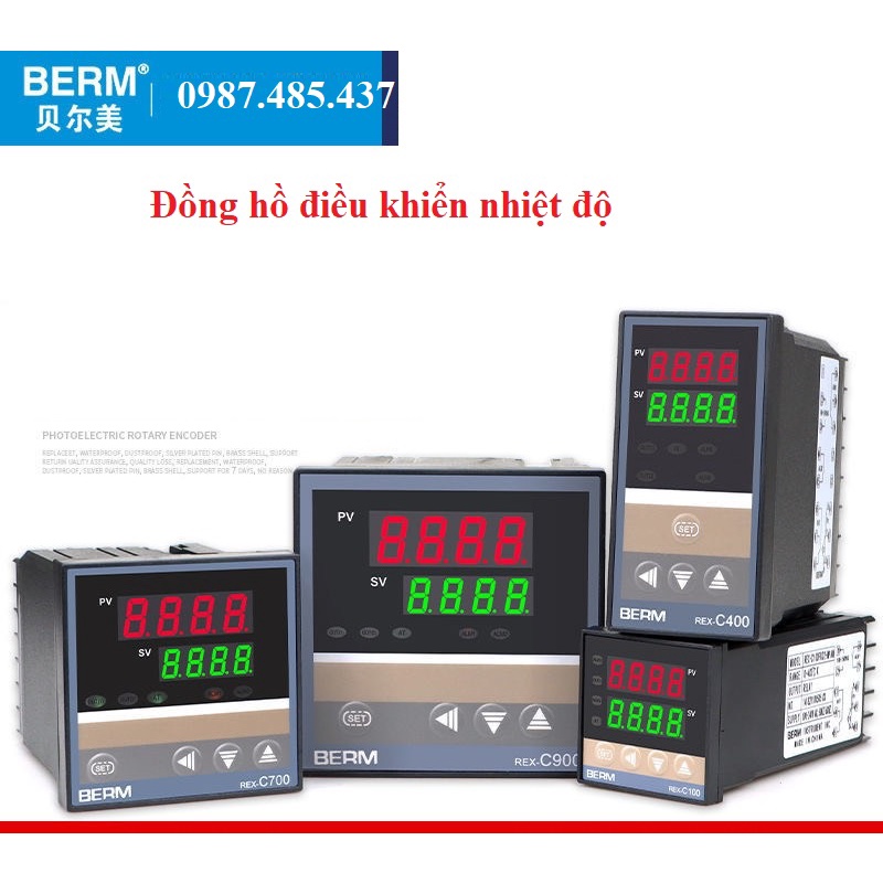 Đồng hồ nhiệt độ REX C100, REX C700 - Bộ điều khiển nhiệt độ ( OUT RELAY )