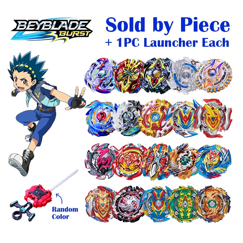 Beyblade Burst được bán theo mảnh beyblade Launcher beyblade bùng nổ kim loại nguyên bản với bệ phón