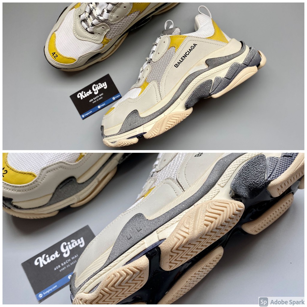 Giày thể thao nam nữ Balen Triple S 1.1