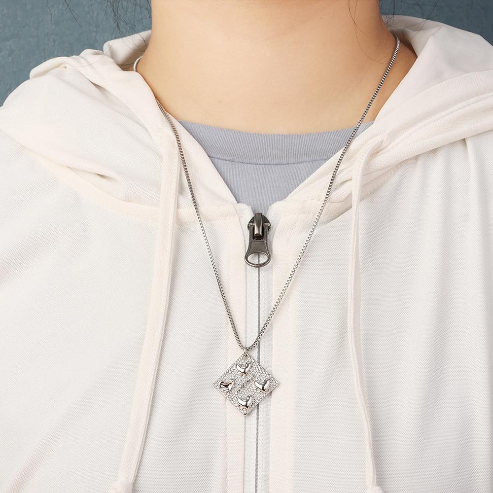 Dây Chuyền Choker Mặt Hình Viên Thuốc Thời Trang