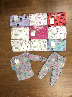 Bộ Carter cotton bozip cho bé