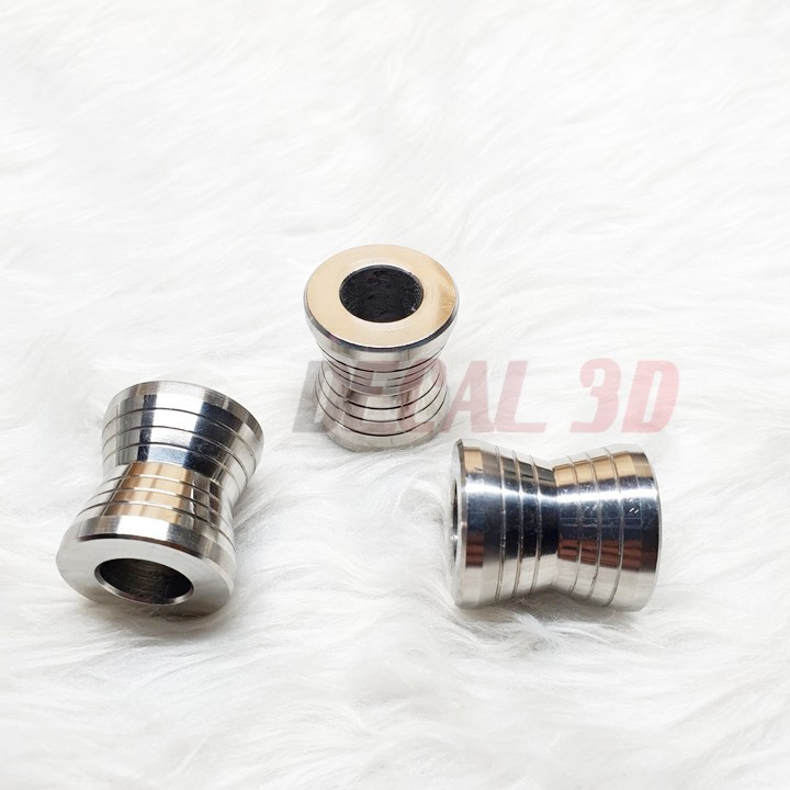 CỤC CANH BÁNH SAU INOX 304 CNC CHO XE MÁY SIÊU SÁNG