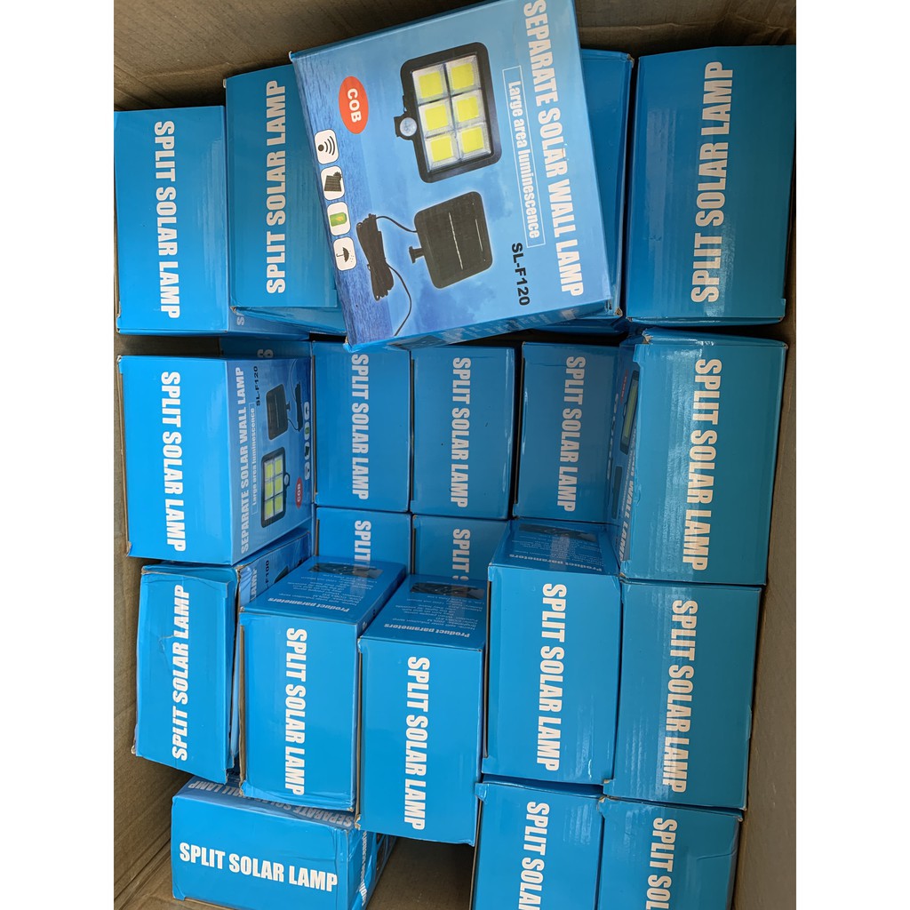 [120 LED] Đèn Led Năng Lượng Mặt Trời cảm biến chuyển động 150W 120 mắt COB Ngắn | BigBuy360 - bigbuy360.vn