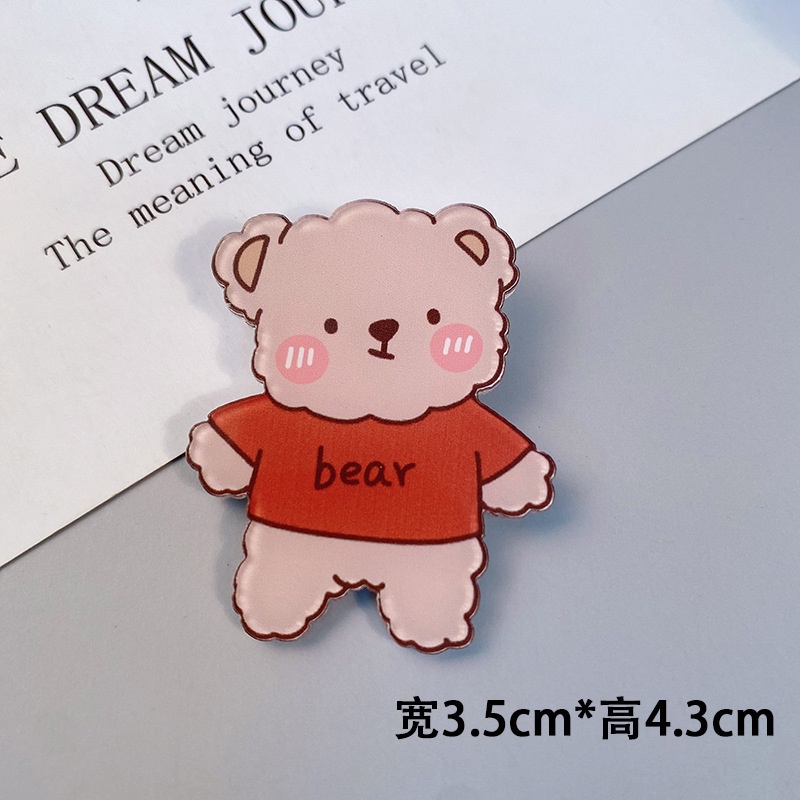 Sticker cute pin cài áo phụ kiện trang trí túi xách balo NAMIN STORE ST0