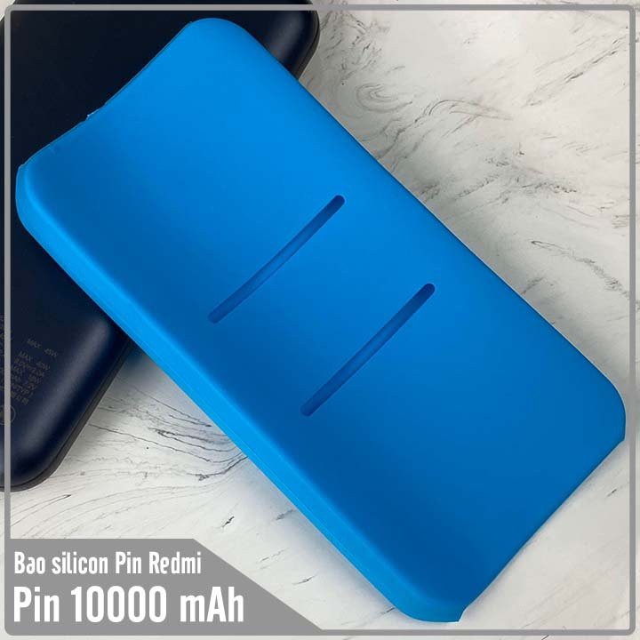 Bao ốp silicon trơn dành cho Pin sạc dự phòng Redmi 10000mAh