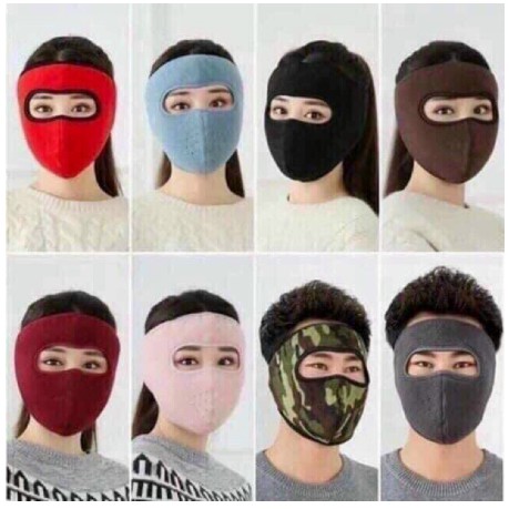 Mẫu Mới - Khẩu Trang Ninja Lót Nỉ Siêu Ấm