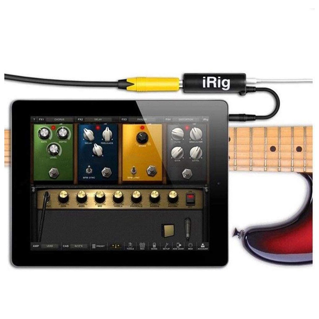 Dây chuyển đổi thay thế cổng cắm đàn guitar IRig dành cho điện thoại/ iPad