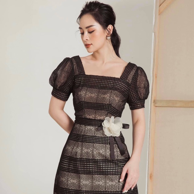 Hoa nơ cài áo handmade