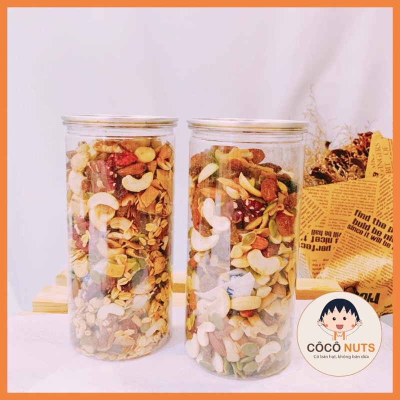 Granola siêu hạt không yến mạch Coconuts, granola ăn kiêng - 500g