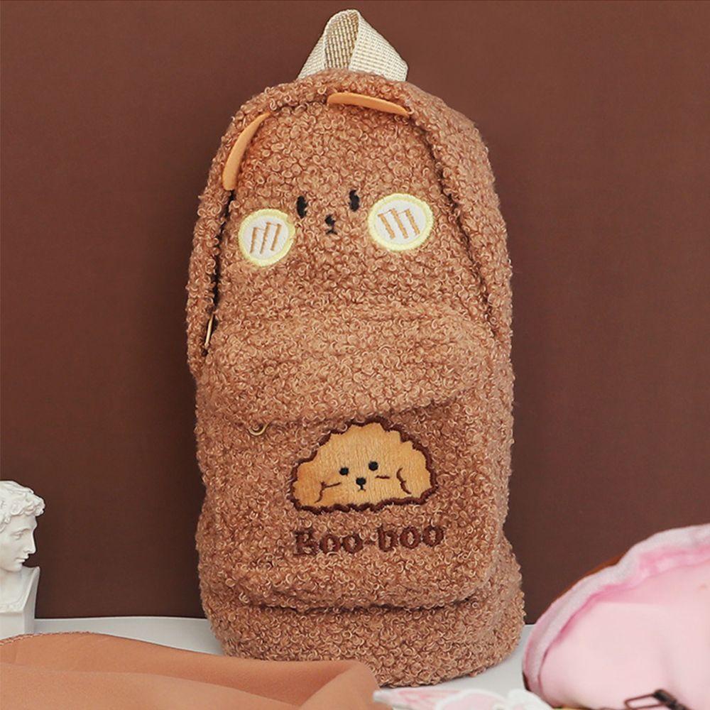 Túi Đựng Bút Hình Gấu Bông Đa Năng Nhiều Màu Sắc