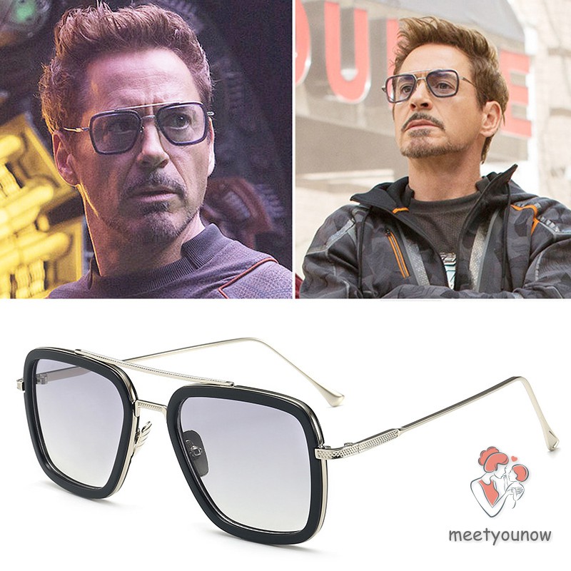 Sunglasses Peter Parker Spiderman Iron-Man Movie Glasses for Men Travel Outdoor