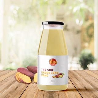 Trà sữa khoai lang vàng chai TASTY chai 250ml