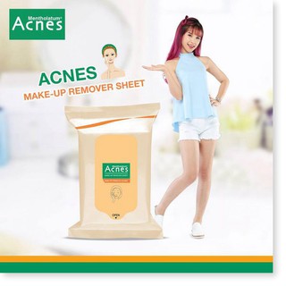 Khăn tẩy trang Acnes Make Up Remover Sheet (20 miếng)