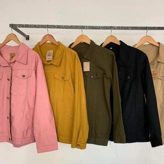 (Nhập Mã SJEAW giảm 10% Cho Đơn 250K) [ Áo khoác kaki - Áo Khoác Kaki Jean phong cách Unisex Nam nữ ]