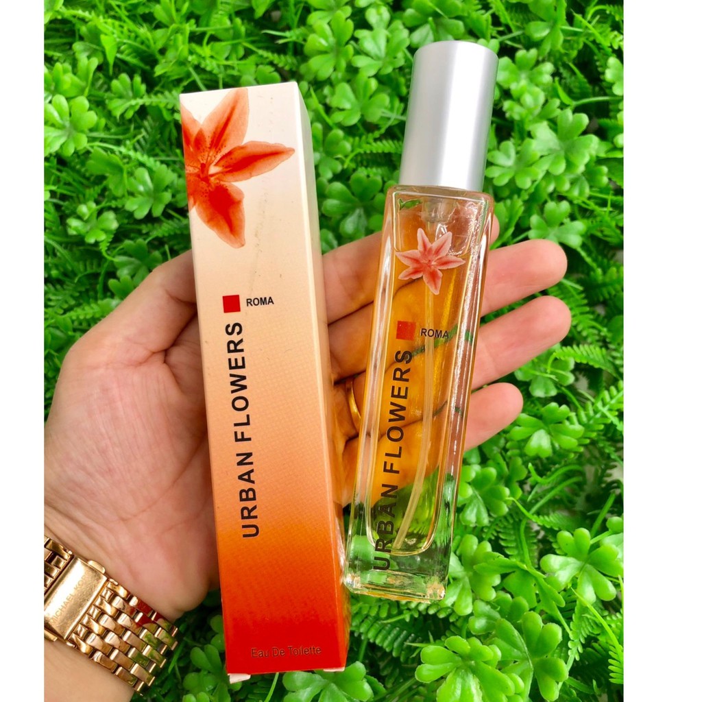 [30ml] Nước Hoa Nữ URBAN Flowers - ROMA ( Cam)