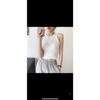 ÁO BA LỖ THUN GÂN - DÁNG CROPTOP