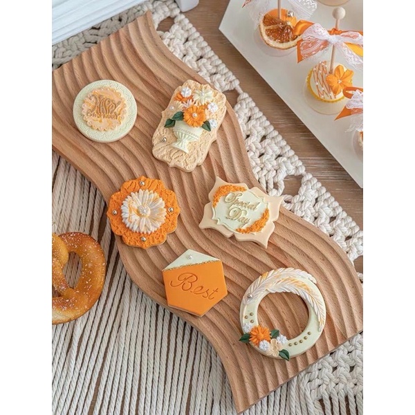 Thớt gỗ sáng tạo để đồ ăn