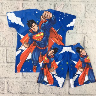 Quần áo trẻ em siêu nhân cho bé trai, siêu nhân HULK , Spiderman, Superman, Batman,bộ đồ bộ đồ siêu anh hùng 3DTE - 024