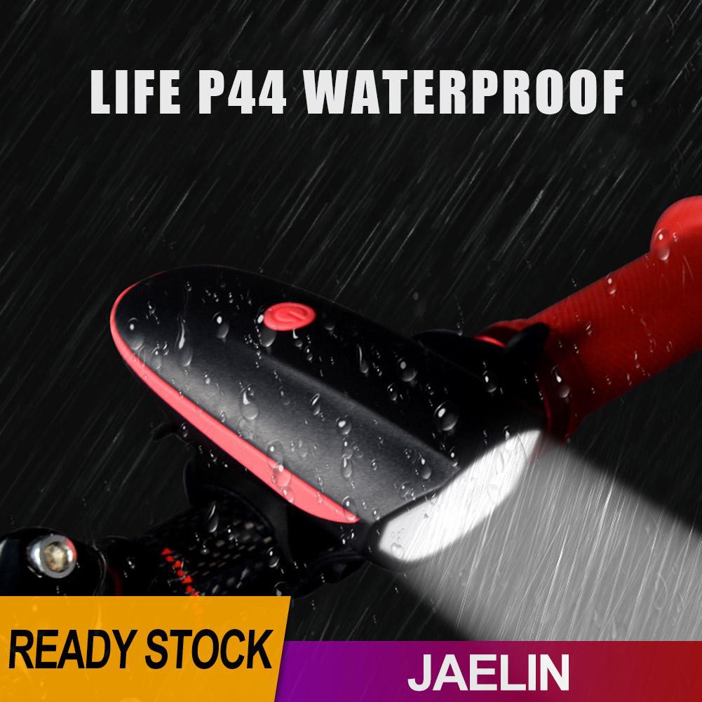 Đèn pha led 5w 240lm xpg chống thấm nước có thể sạc lại có còi cho xe đạp leo núi