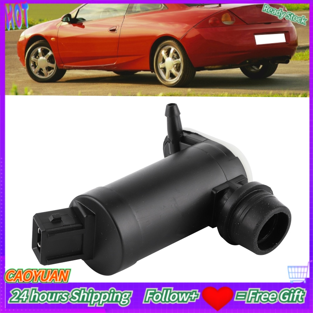 Windshield Washer Pump 93BB‑17K624‑BA 87AB17K624AC Fit for Ford Cougar / Ecosport Escort