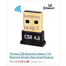 Mini USB Wireless Bluetooth Adapter V4.0 Wireless Dongle Transmitter CSR 4.0