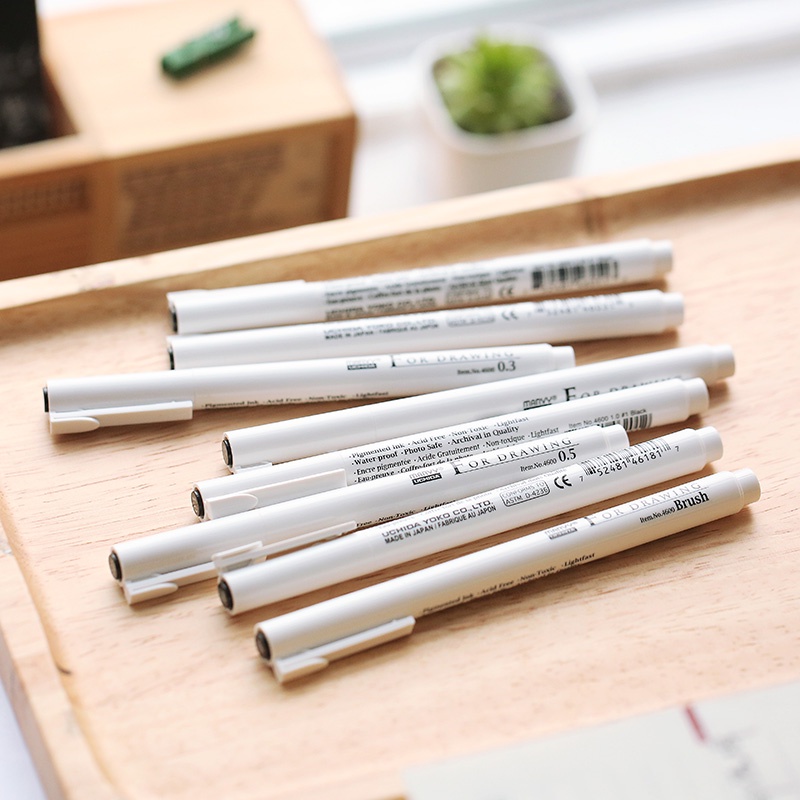 Bộ bút line đi nét Marvy 4600