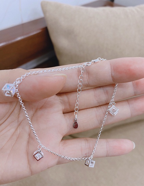 Lắc chân nhiều mẫu vương miện, sao cây bông tuyết vô cực bạc chuẩn nét