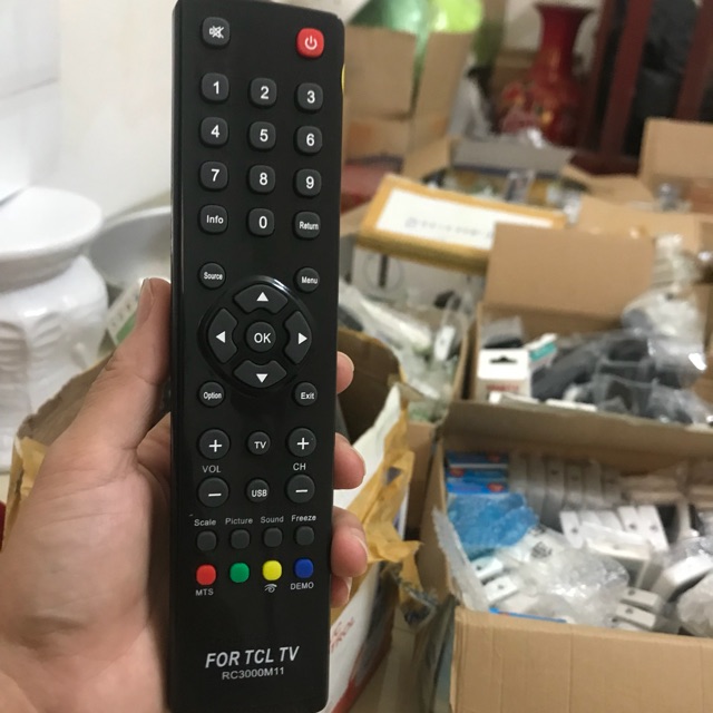 Remote tivi TCL không kết nối mạng