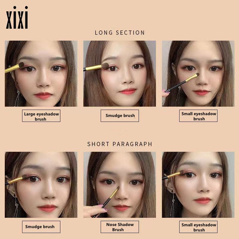 Set 3 cọ trang điểm Xixi chuyên dụng chất lượng cao