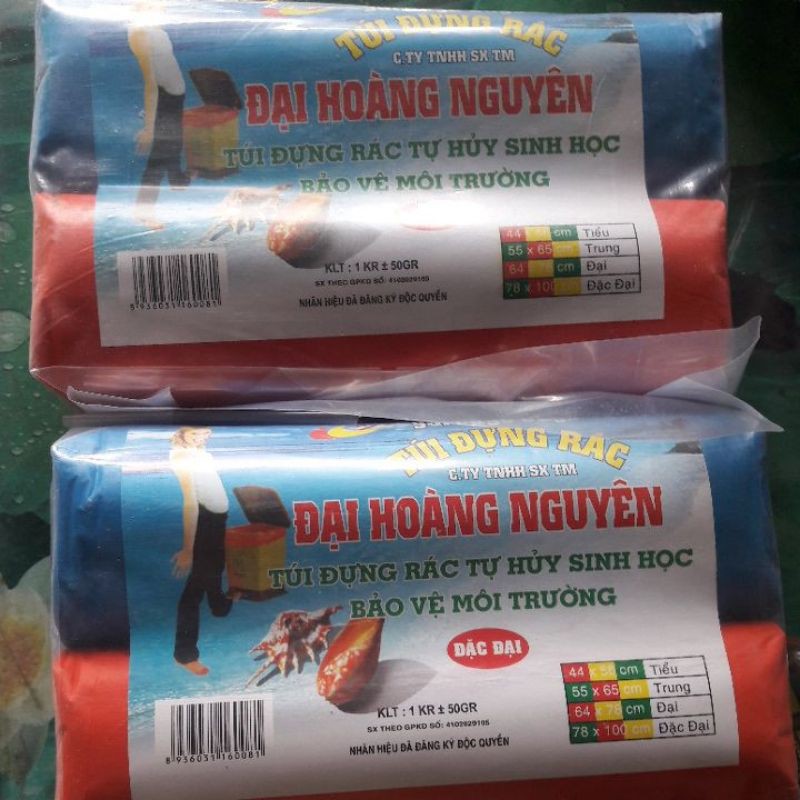 Combo 2 cuộn rác cực đại sinh học tự hủy bảo vệ môi trường