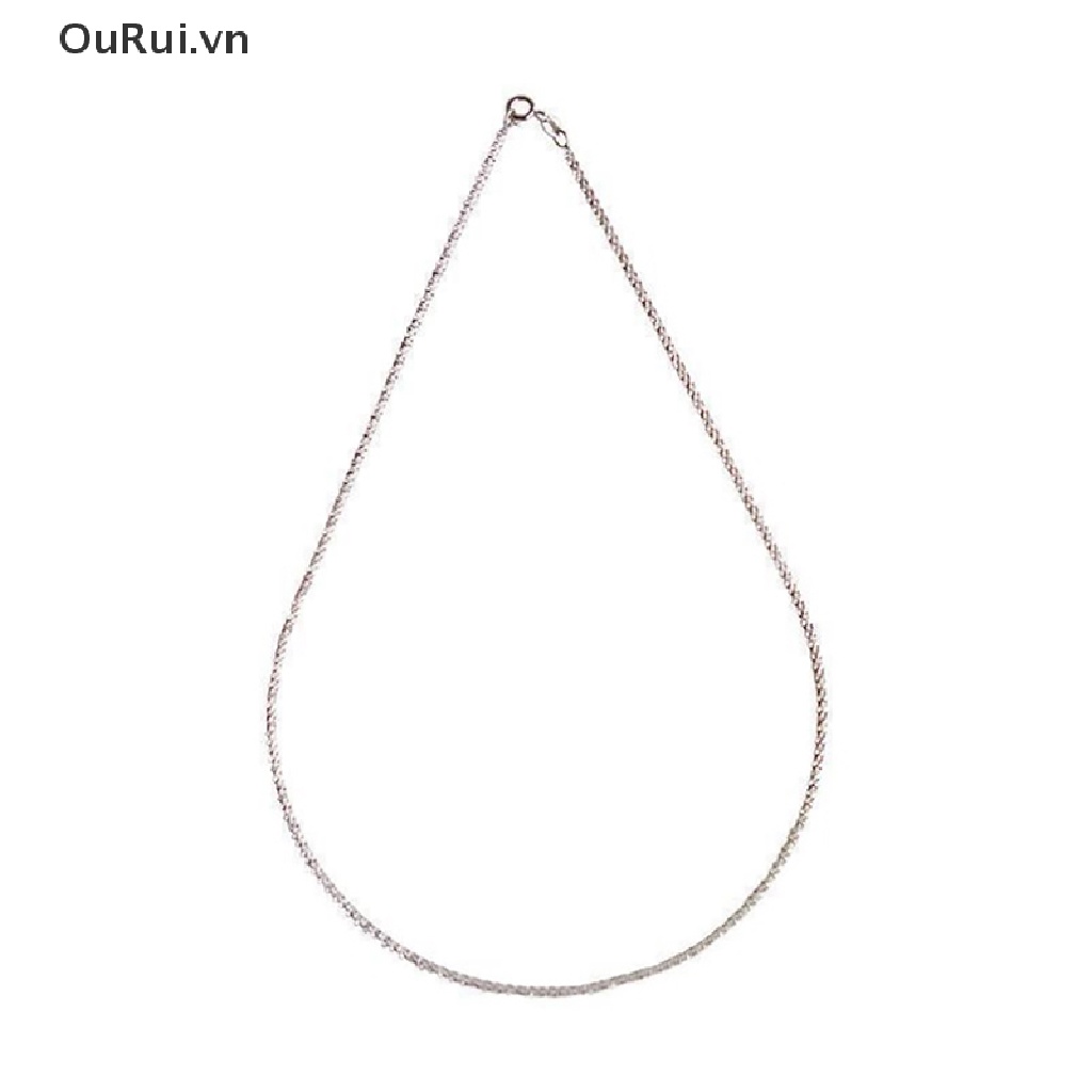 Dây Chuyền Bạc Lấp Lánh Thời Trang Cho Nữ