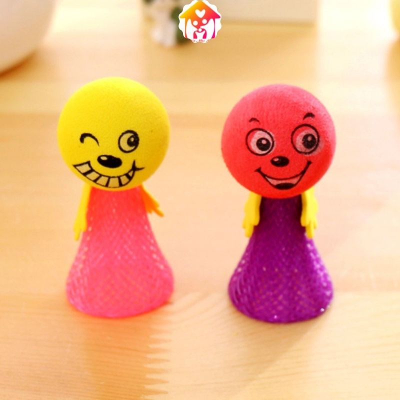 Đồ chơi vui nhộn Elf Emoji búp bê nảy phát sáng nhiều biểu tượng đáng yêu