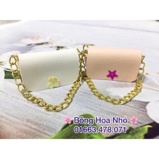 Giỏ xách da - balo cho búp bê