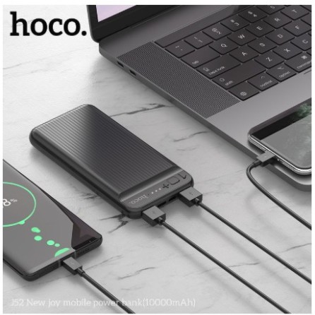 ✔️CHÍNH HÃNG✔️ Sạc Dự Phòng Hoco J52 Bản Nâng Cấp ✔10000mAh ✔20000mAh✔️Siêu Mỏng ✔️ Sạc 2 Thiết Bị Cùng Lúc | BigBuy360 - bigbuy360.vn