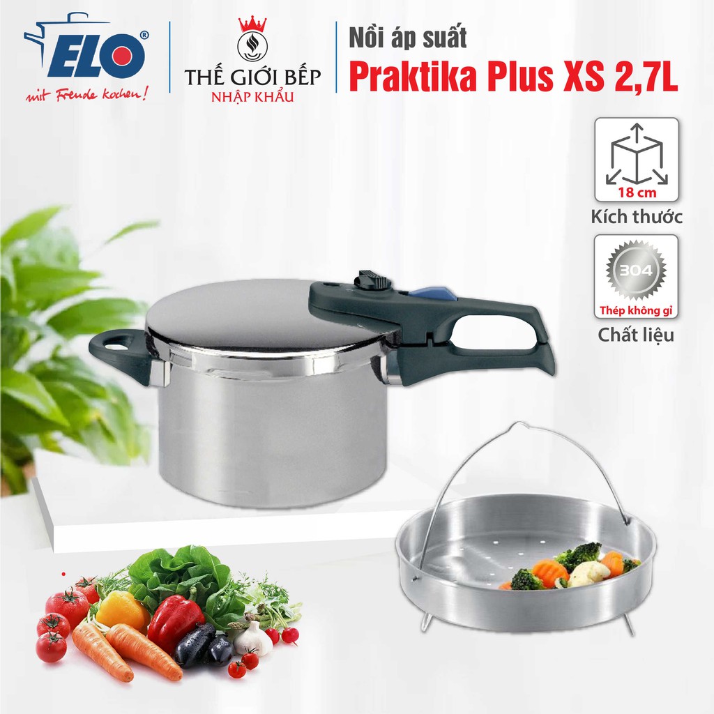 NỒI ÁP SUẤT ELO PRAKTIKA PLUS XS 2,7l