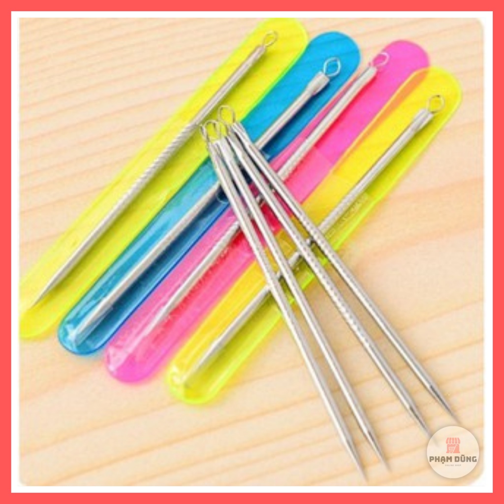 Cây Nặn Mụn Trứng Cá Bằng Inox 2 Đầu