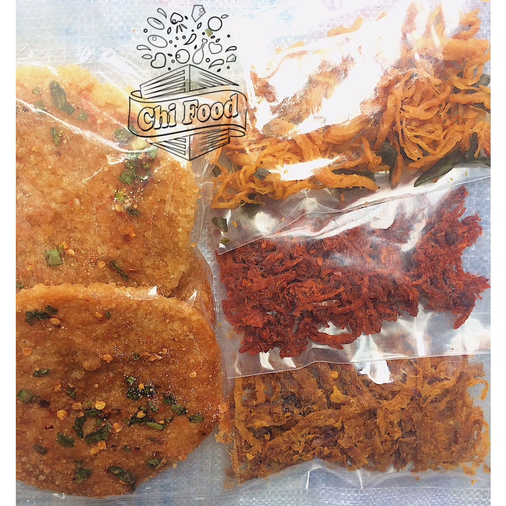 Cơm Cháy Chiên Mắm Hành Khô Gà, Khô Bò, Khô Mực! GIÒN NGON Hũ 500G