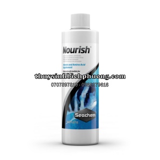 Seachem nourish dinh dưỡng vitamin cho cá trong hồ thủy sinh