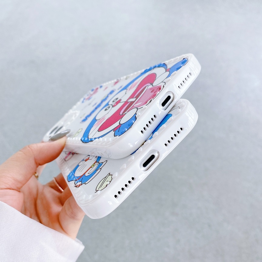 Ốp Điện Thoại TPU In Doraemon Cho OPPO A3S A5 A5S A7 A7X A12 A12E A52 A72 A92 A57 A8 A31 A83 A93 Reno5 A5 2020 A9 2020