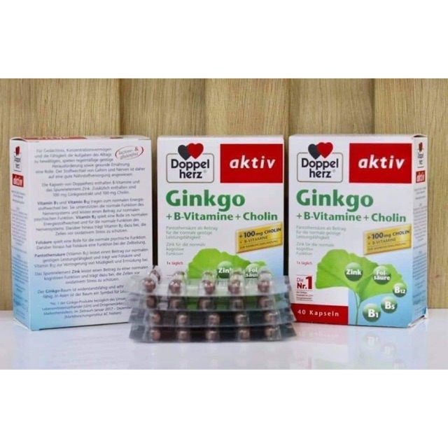 Viên uống chức năng Aktiv Ginkgo