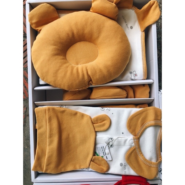 SET BỘ SƠ SINH 22 CHI TIẾT  KÈM HỘP ĐỰNG VÀ TÚI XÁCH CHO BÉ TRAI BÉ GÁI