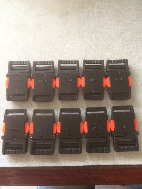 Set 5 khoá cài quay nón bảo hiểm balo